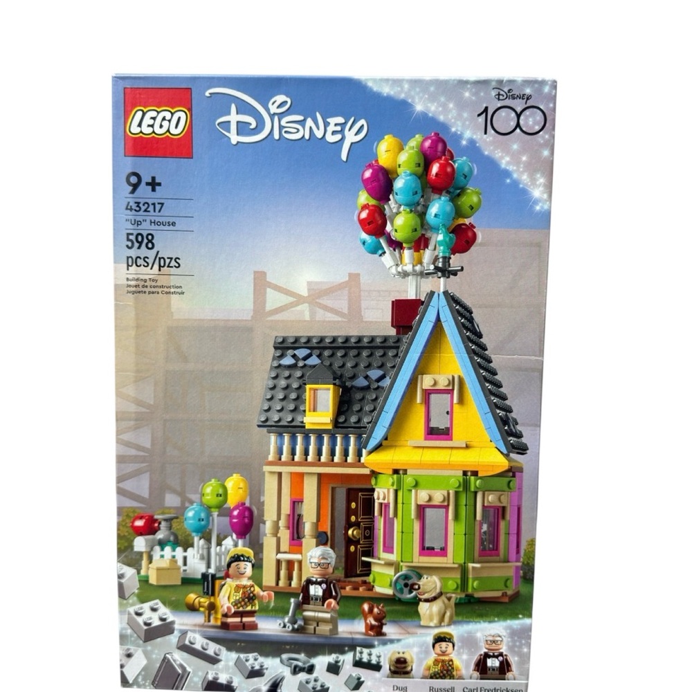 LEGO Disney Pixar Up House 43217 Disney 100 Anniversary (598 Pieces) Sealed Box